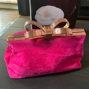 Ted Baker Hot Pink Clutch